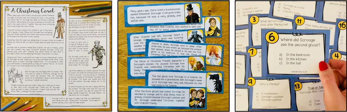 Bild in der Beschreibung des Unterrichtsmaterials A CHRISTMAS CAROL - Materialpaket (ab der 6./7. Klasse für den Englischunterricht) von Unterrichtmitspass #3