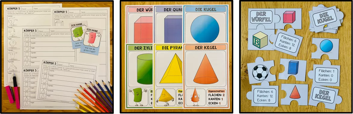Bild in der Beschreibung des Unterrichtsmaterials KÖRPER - Materialpaket (3./4. Schulstufe) von Unterrichtmitspass #1