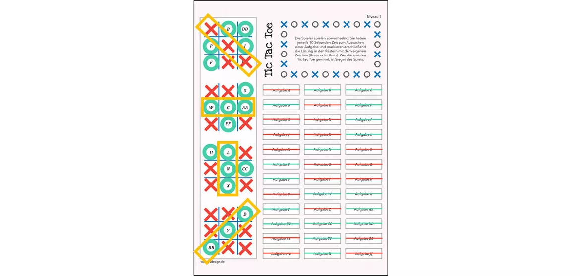 Bild in der Beschreibung des Unterrichtsmaterials Multiplikation rationaler Zahlen - Spiel von Wendys Design 🦋 #2