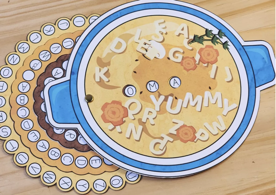 Bild in der Beschreibung des Unterrichtsmaterials Erste Wörter Lesen und Schreiben Buchstabensuppe von kreativ lernen #1