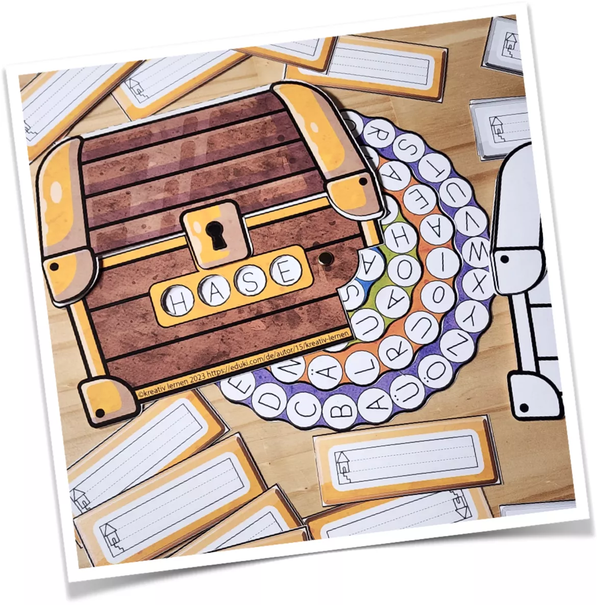 Bild in der Beschreibung des Unterrichtsmaterials Materialpaket: Spielerisch Lesen und Schreiben Lernen - Lerntablets von kreativ lernen #3
