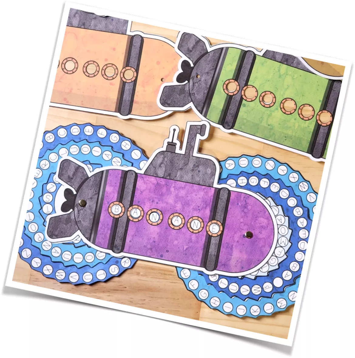 Bild in der Beschreibung des Unterrichtsmaterials Materialpaket: Spielerisch Lesen und Schreiben Lernen - Lerntablets von kreativ lernen #4