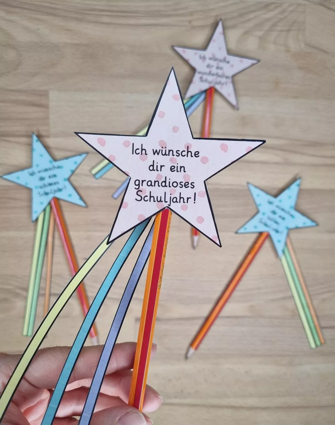 Bild in der Beschreibung des Unterrichtsmaterials Willkommensgeschenk / Willkommensgrüße für die Grundschule von Brighter Day Classroom #1