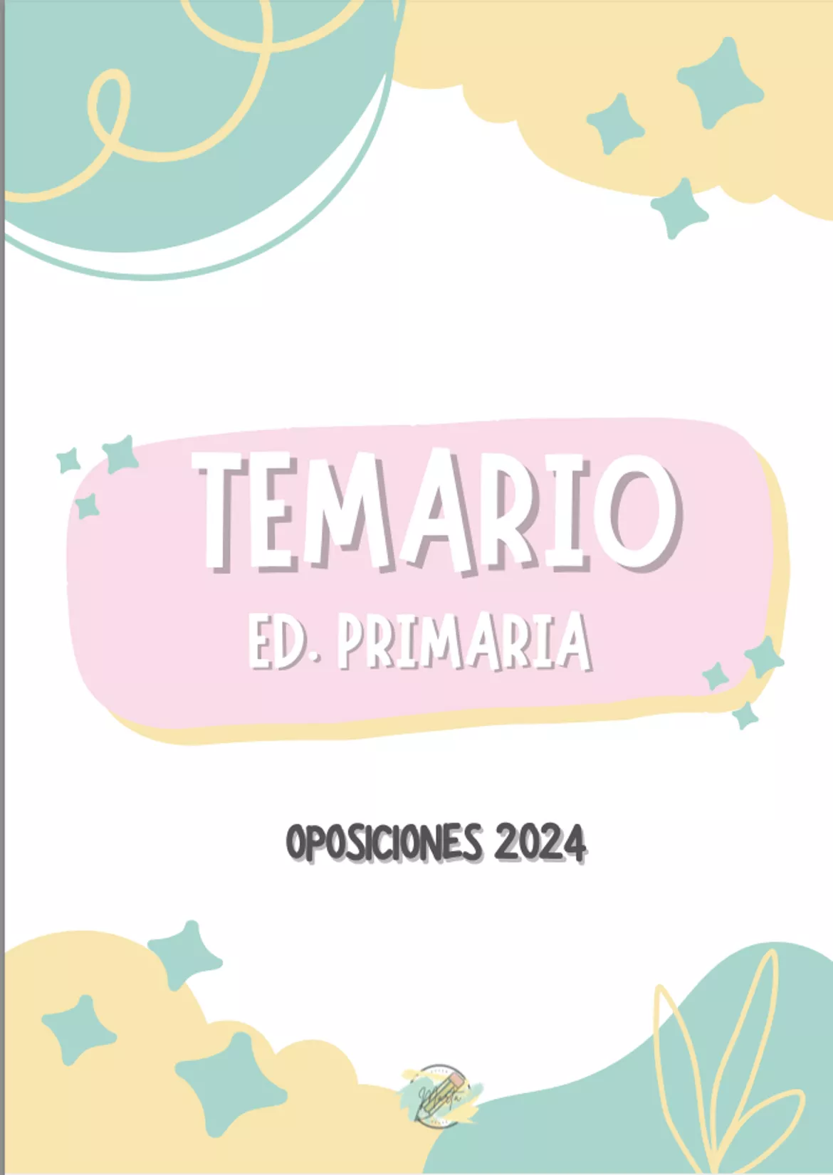 Bild in der Beschreibung des Unterrichtsmaterials Portadas temas oposiciones Andalucía Primaria general von Marta_superprofe #1