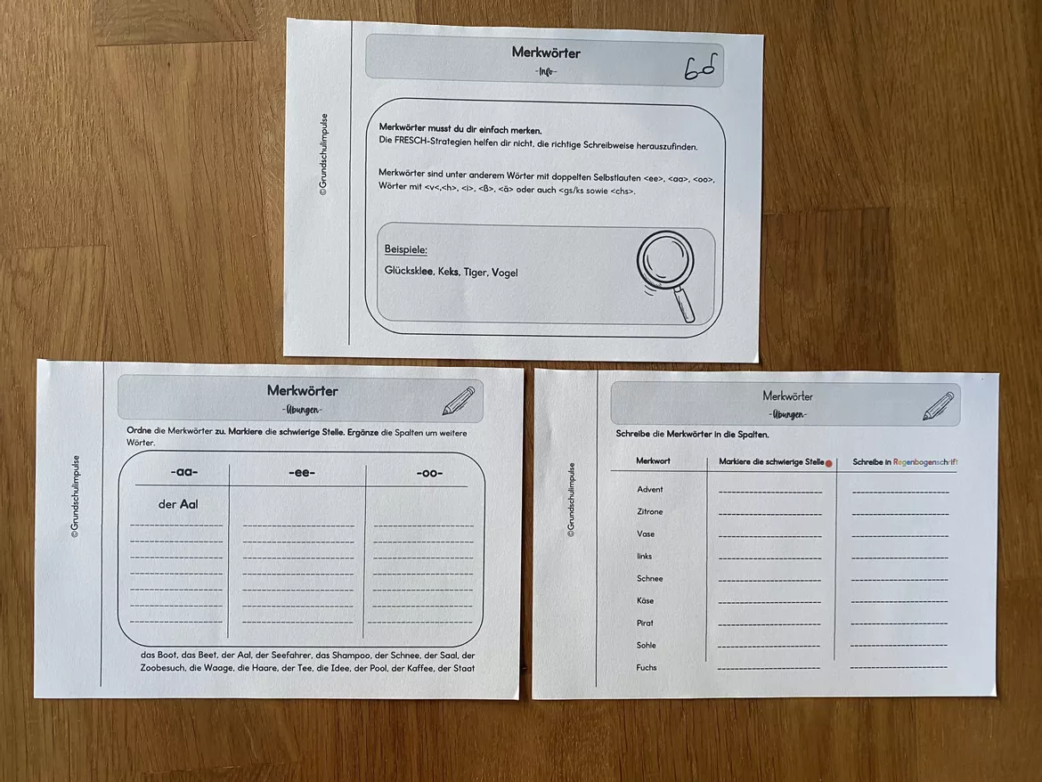 Bild in der Beschreibung des Unterrichtsmaterials FRESCH-Methode: Miniheft (Klasse 2-4) von Grundschulimpulse #4