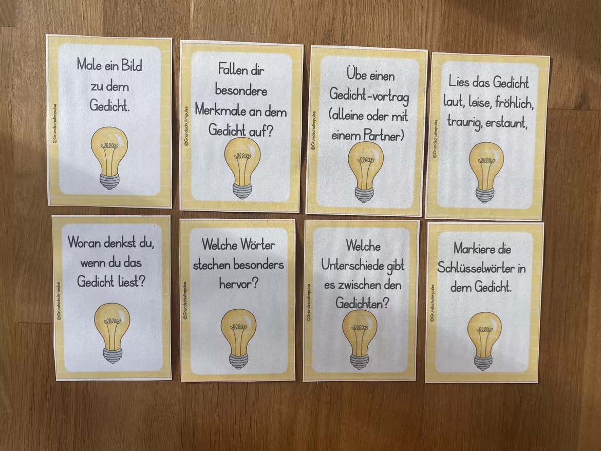 Bild in der Beschreibung des Unterrichtsmaterials Frühlingsgedichte (Ministory): Unterrichtsreihe (Kl.2-3) von Grundschulimpulse #3