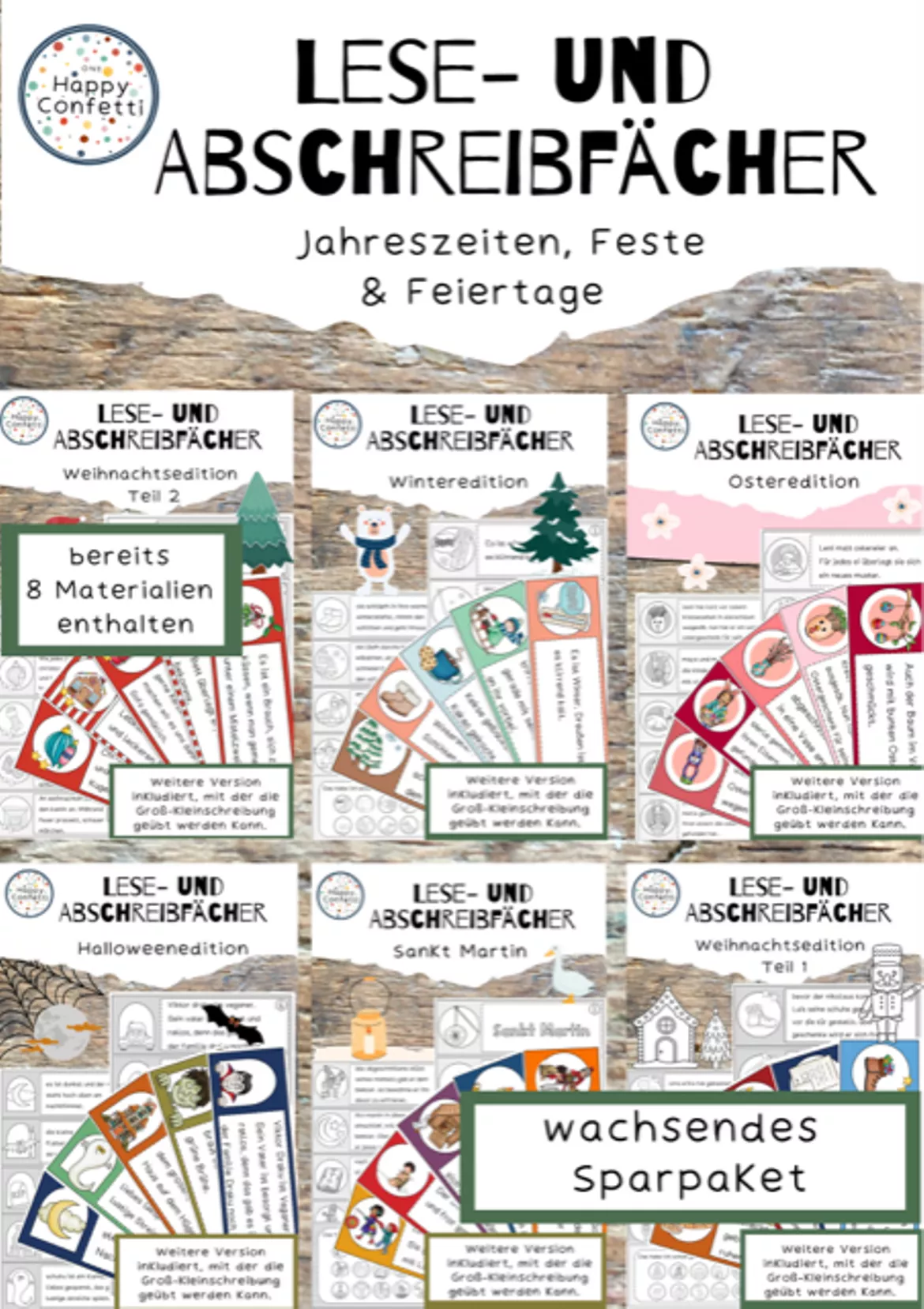 Bild in der Beschreibung des Unterrichtsmaterials Die Heiligen Drei Könige - Infotexte, Fragen und ein gemeinsames Plakat von One Happy Confetti #1