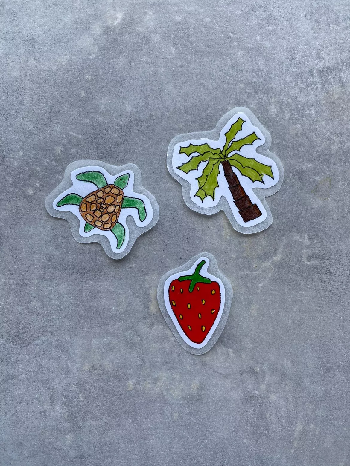Bild in der Beschreibung des Unterrichtsmaterials Sticker herstellen - Kunstprojekt von Fräulein Regenbogen #1