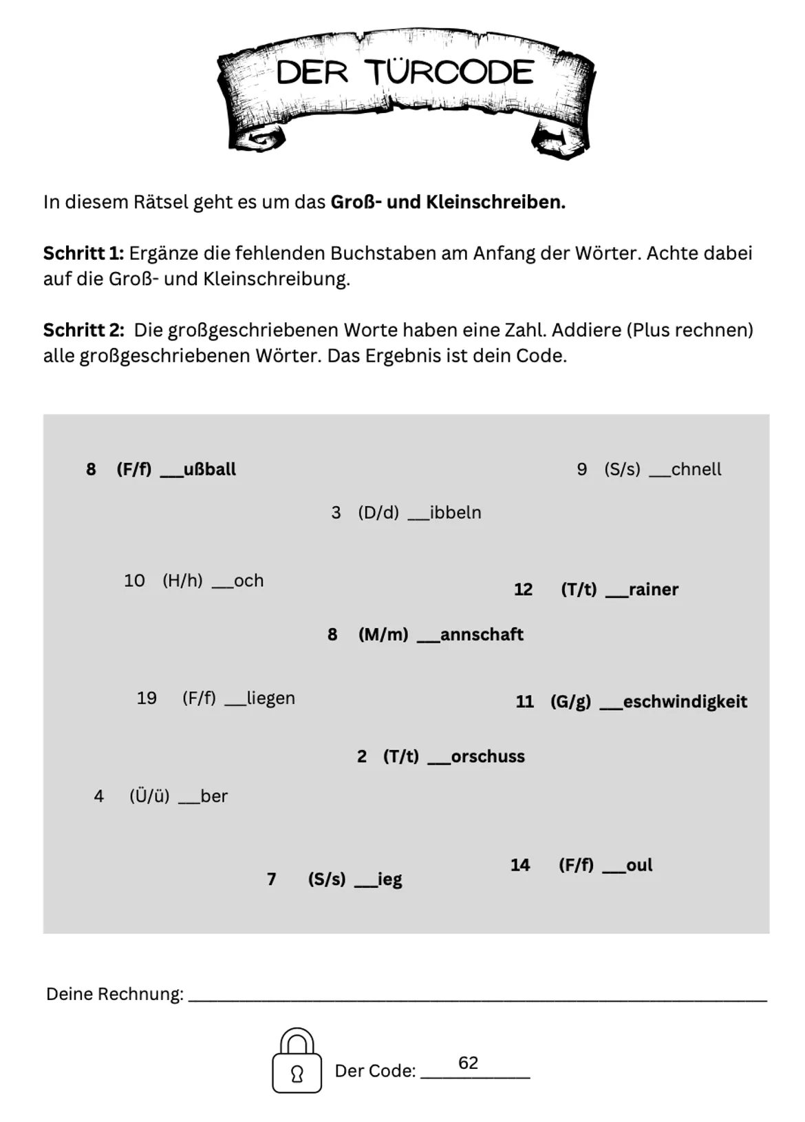 Bild in der Beschreibung des Unterrichtsmaterials Digitaler Learning-Escape-Room: Der Fluch des goldenen Fußballs von edukatha #1
