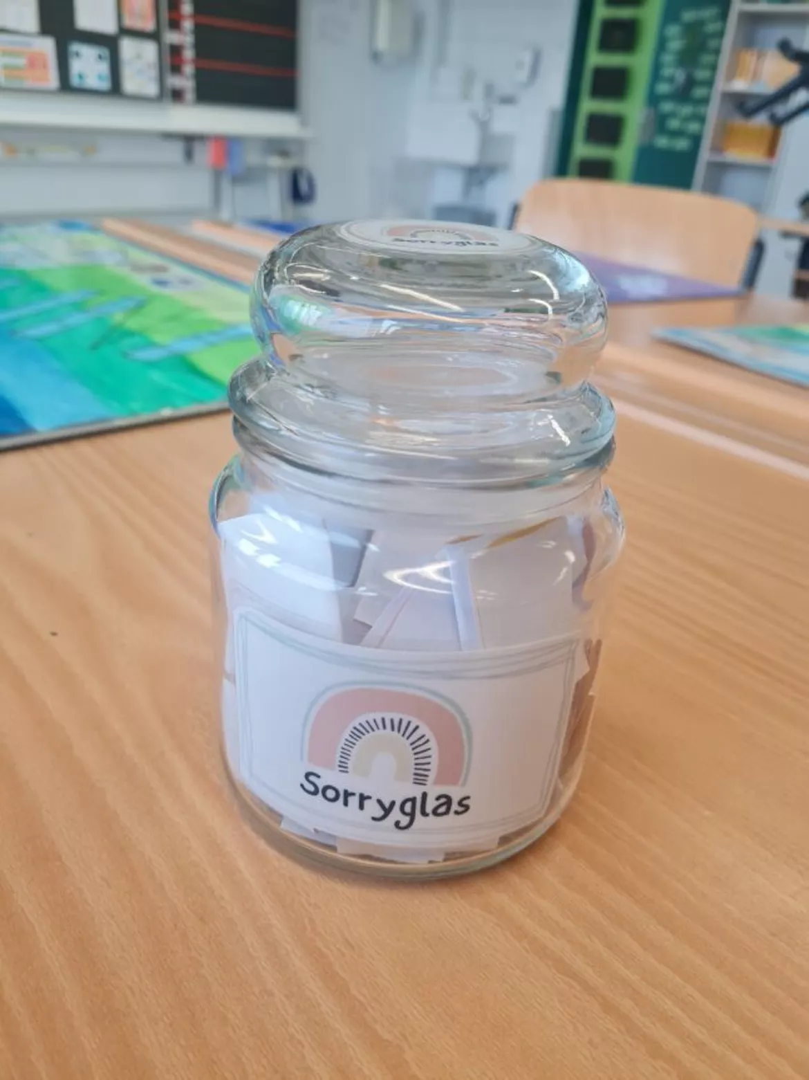 Bild in der Beschreibung des Unterrichtsmaterials Sorryglas - 24 Karten mit Ideen zur Wiedergutmachung von schulspiration #1