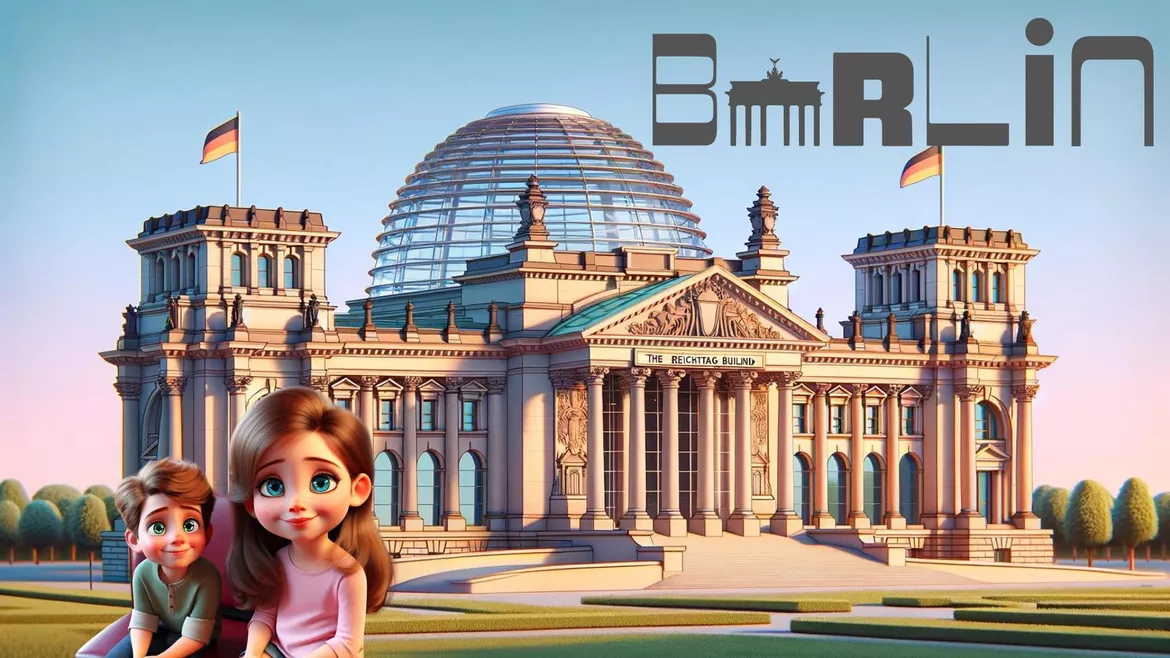 Bild in der Beschreibung des Unterrichtsmaterials Berlin Geografie kostenloses Hörbuch Quiz freebie von Die Grundschulmaus #1
