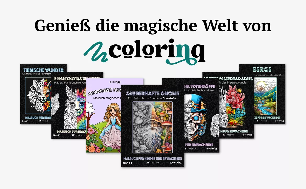 Bild in der Beschreibung des Unterrichtsmaterials Insekten & Käfer ❂ Ausmalbilder (54 Malvorlagen) - Malbuch von colorinq #5