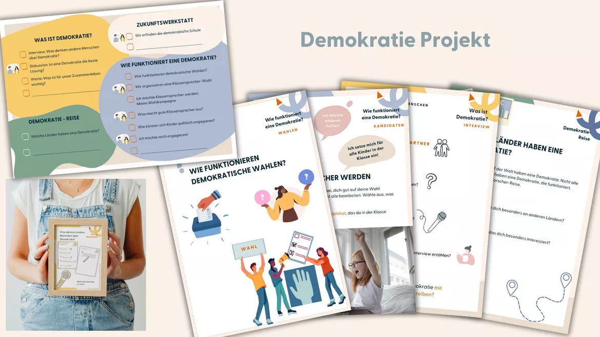 Bild in der Beschreibung des Unterrichtsmaterials Wir organisieren eine Klassensprecher-Wahl Klasse 5 und 6 von Lehrerglück #4