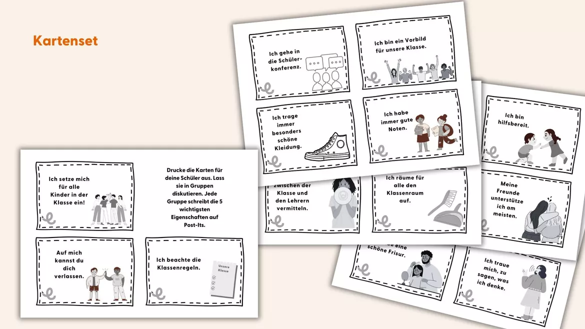 Bild in der Beschreibung des Unterrichtsmaterials Wir organisieren eine Klassensprecher-Wahl Klasse 5 und 6 von Lehrerglück #3