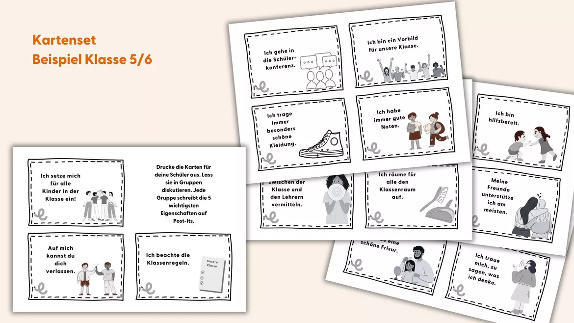 Bild in der Beschreibung des Unterrichtsmaterials Materialpaket Klassensprecherwahl Klassen 1-6 von Lehrerglück #3