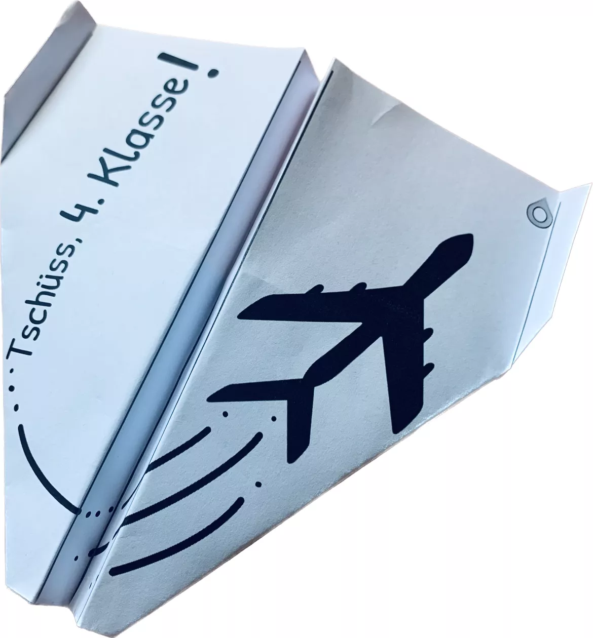 Bild in der Beschreibung des Unterrichtsmaterials ✈️ Papierflieger zum Abschied der 4. Klasse von GRETAisland #1