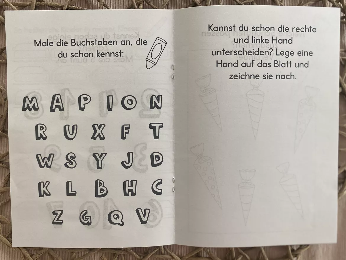 Bild in der Beschreibung des Unterrichtsmaterials Einschulung/Schnuppertag: Broschüre zum Gestalten von Grundschulimpulse #5