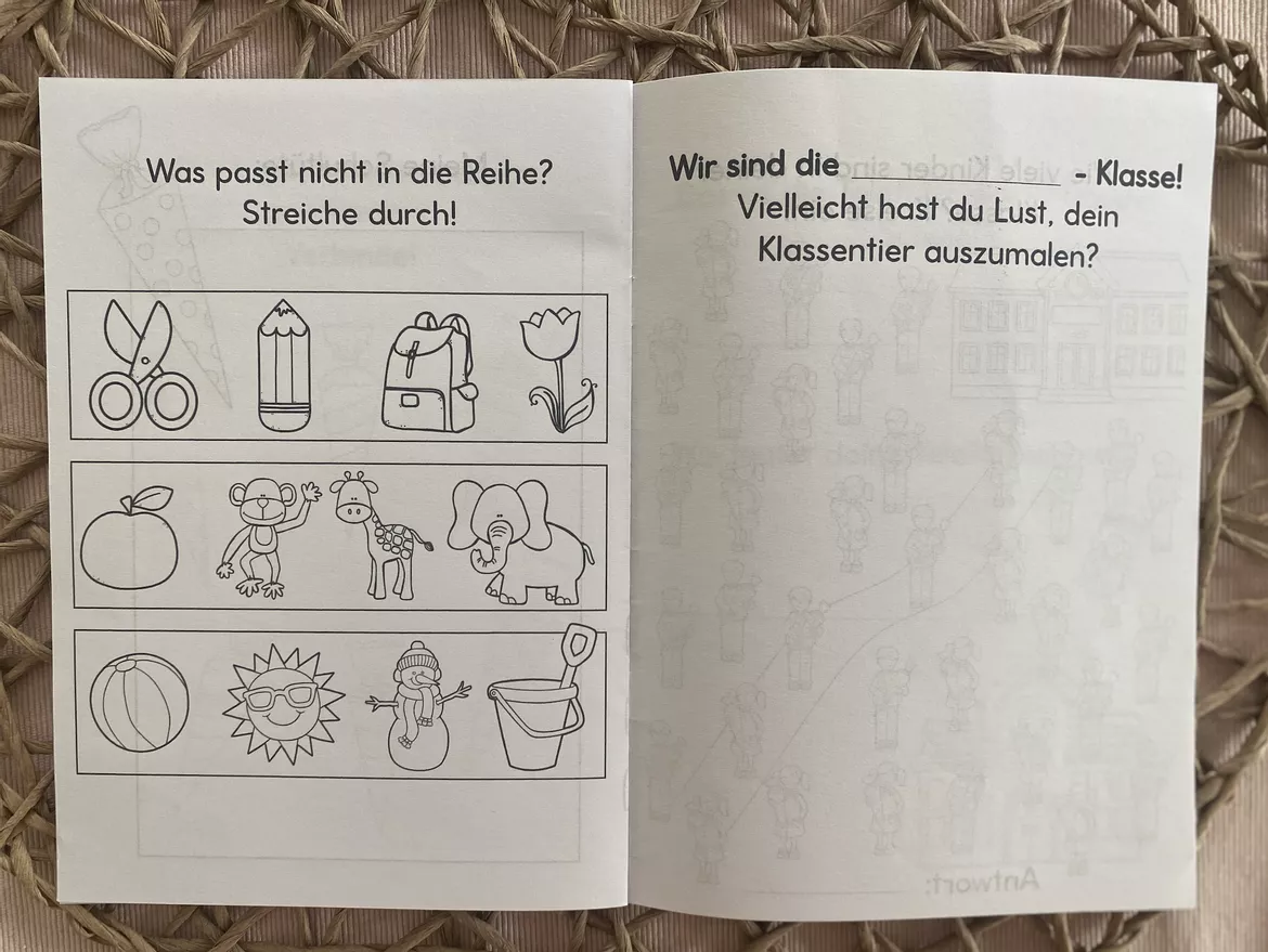 Bild in der Beschreibung des Unterrichtsmaterials Einschulung/Schnuppertag: Broschüre zum Gestalten von Grundschulimpulse #7