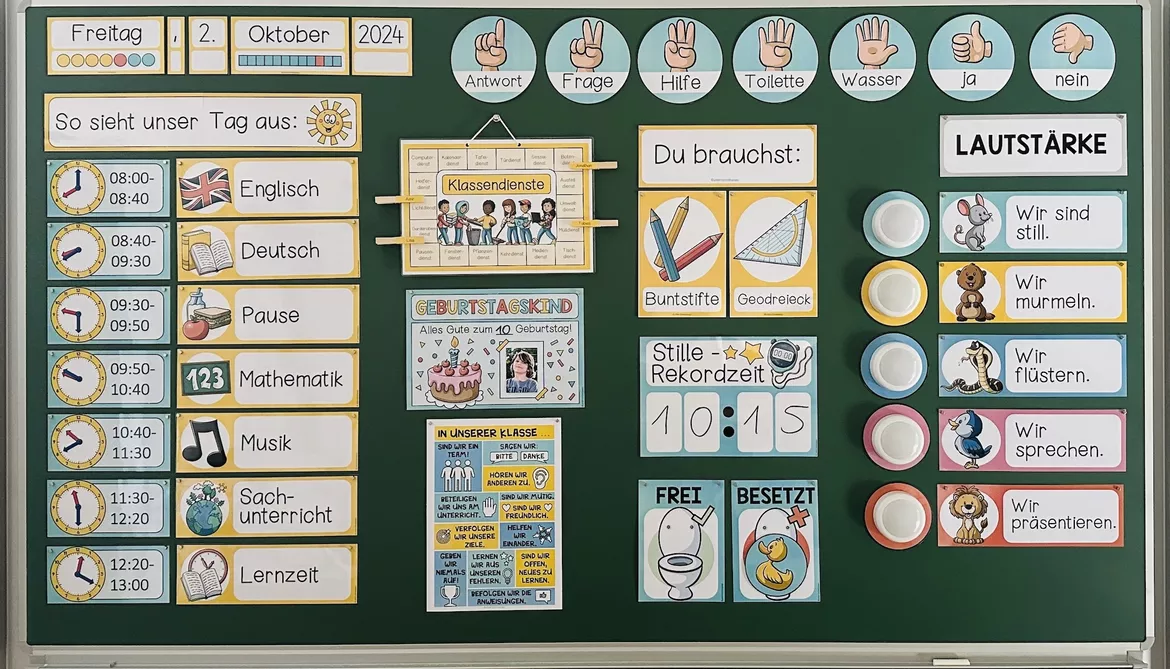 Bild in der Beschreibung des Unterrichtsmaterials CLASSROOM MANAGEMENT - Sparpaket (wachsendes Paket) von Unterrichtmitspass #1