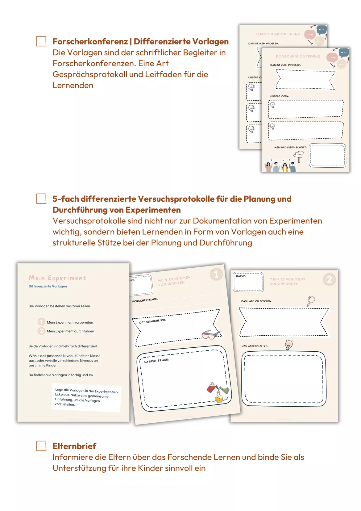 Bild in der Beschreibung des Unterrichtsmaterials Unterrichtsmaterial "Philosophieren und Forschen in der Grundschule" von Lehrerglück #4