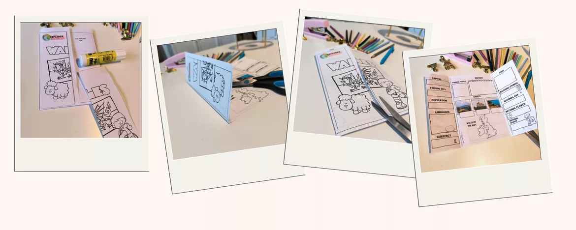 Bild in der Beschreibung des Unterrichtsmaterials Australia Landeskunde: Explorer Booklet, Mini Lapbook von ms.doubtfire #1
