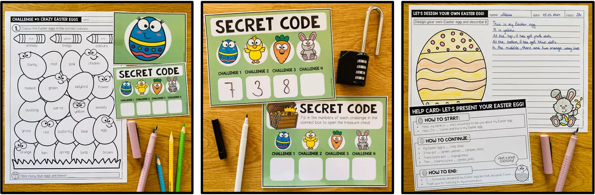 Bild in der Beschreibung des Unterrichtsmaterials SAVE THE EASTER EGGS - Escape Room von MyTeachingFactory #2