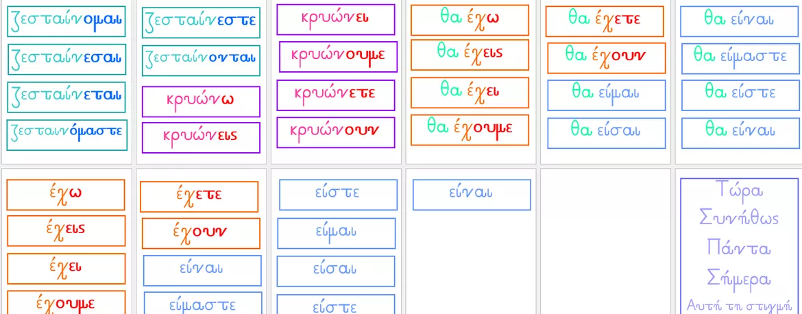 Bild in der Beschreibung des Unterrichtsmaterials Θεματικός Κύκλος "Ο καιρός" von Μάθε ΜΕ ελληνικά #8