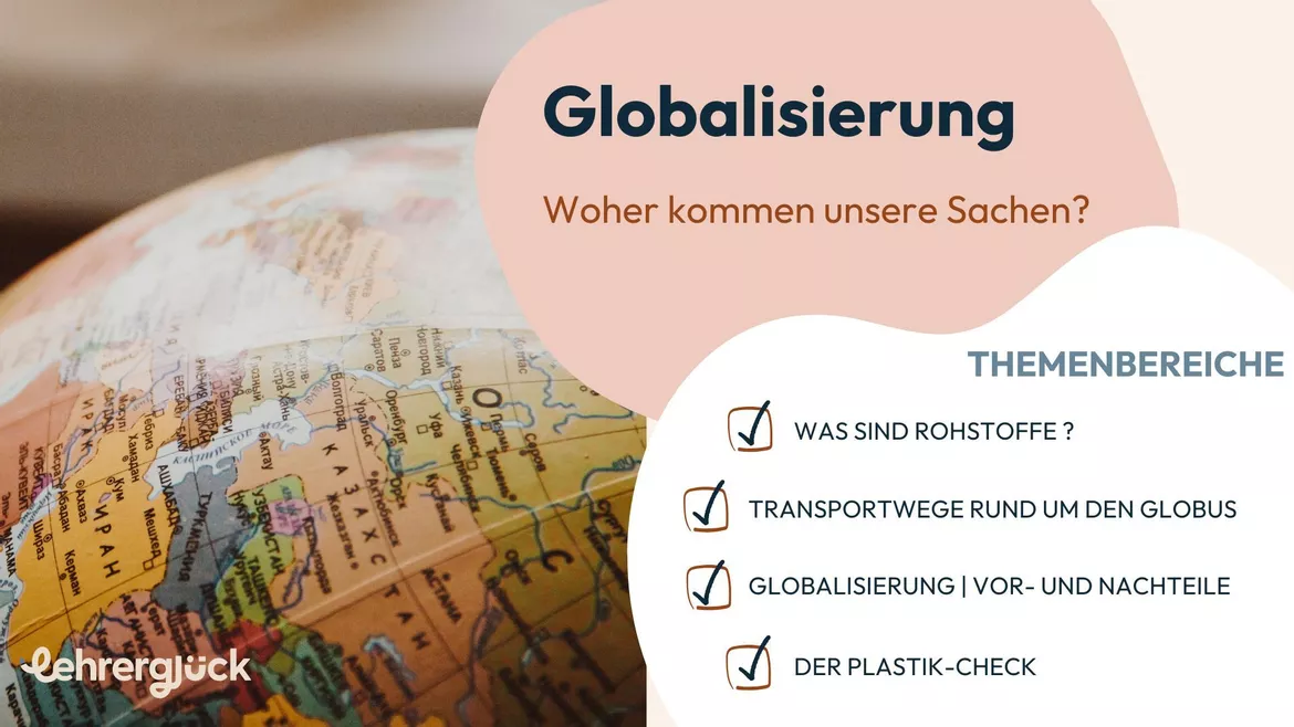 Bild in der Beschreibung des Unterrichtsmaterials Globalisierung | Woher kommen unsere Sachen? (Klasse 5-7) von Lehrerglück #1