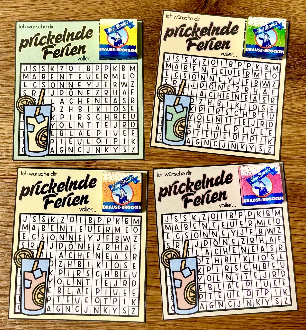 Bild in der Beschreibung des Unterrichtsmaterials Feriengruß Sommerferien von Sir Tobey - Ethik mit Klasse und alles zum Schulstart #1