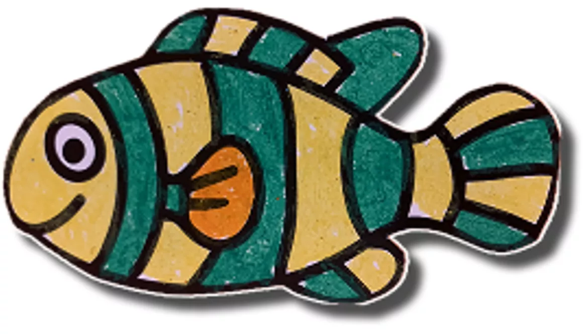 Bild in der Beschreibung des Unterrichtsmaterials Paint like James Rizzi – Coral Crush (English Version) von GRETAisland #1