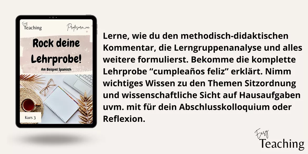Bild in der Beschreibung des Unterrichtsmaterials 🚀EasyTeaching 3: Rock deine Lehrprobe! von Profesora Arte #3