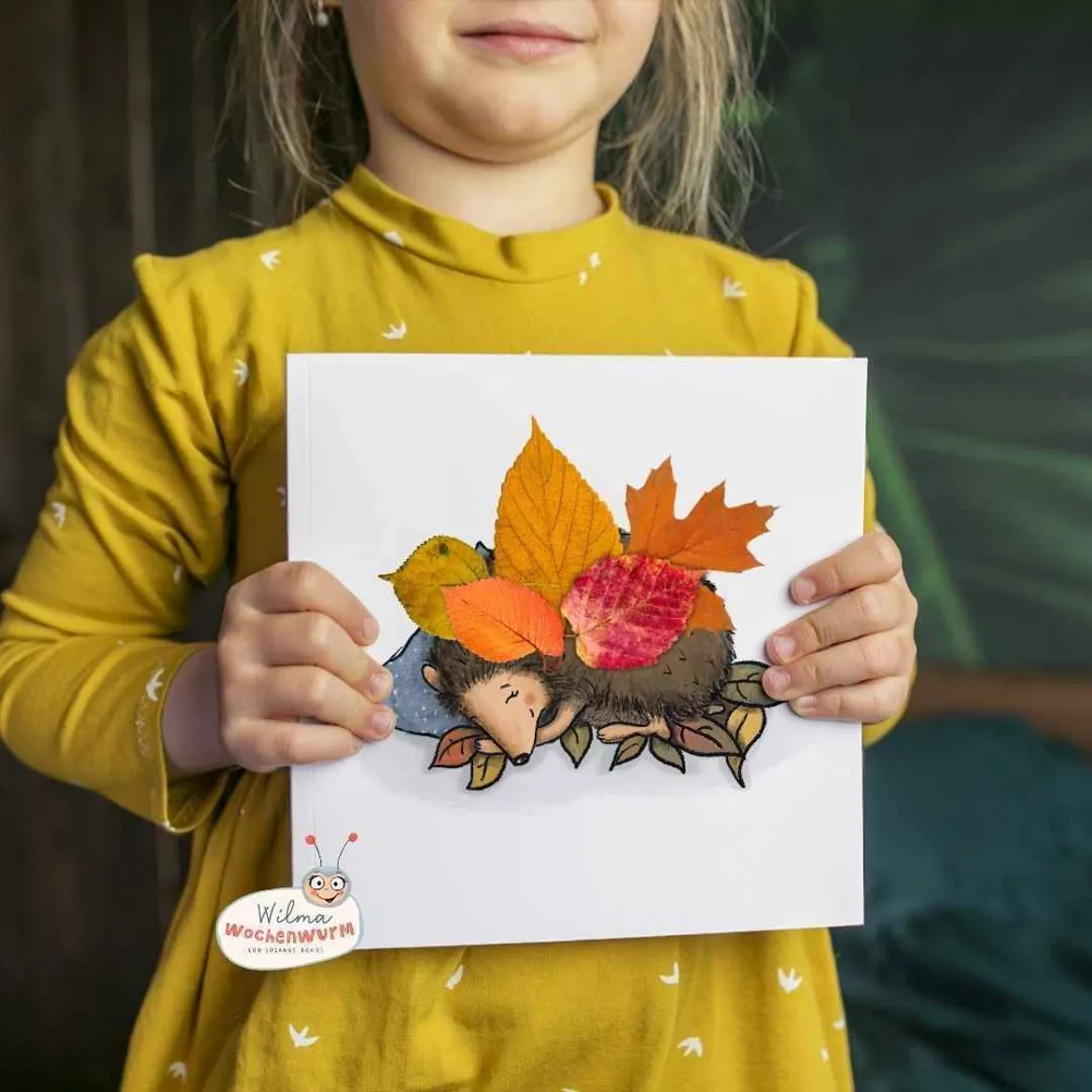 Bild in der Beschreibung des Unterrichtsmaterials Igel Winterschlaf Geschichte + Basteln von Susanne Bohne von Wilma Wochenwurm #2