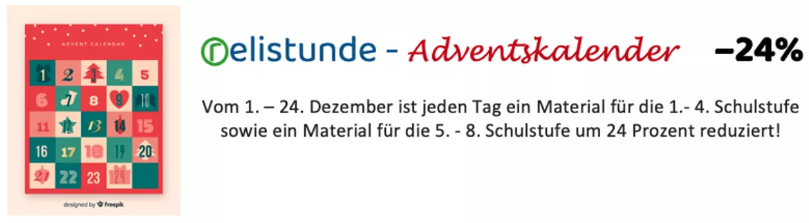 Bild in der Beschreibung des Unterrichtsmaterials Weihnachten - Jesus wird geboren - katholische Religion (1./2. Schulstufe) von relistunde #1