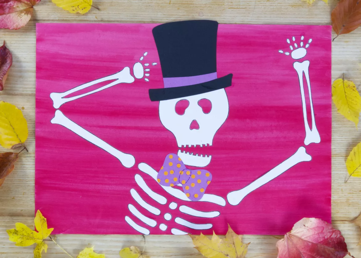 Bild in der Beschreibung des Unterrichtsmaterials Kunst Halloween, in den 3. und 4. Klassen, Grundschule, Materialpaket von Pinselpauker #1