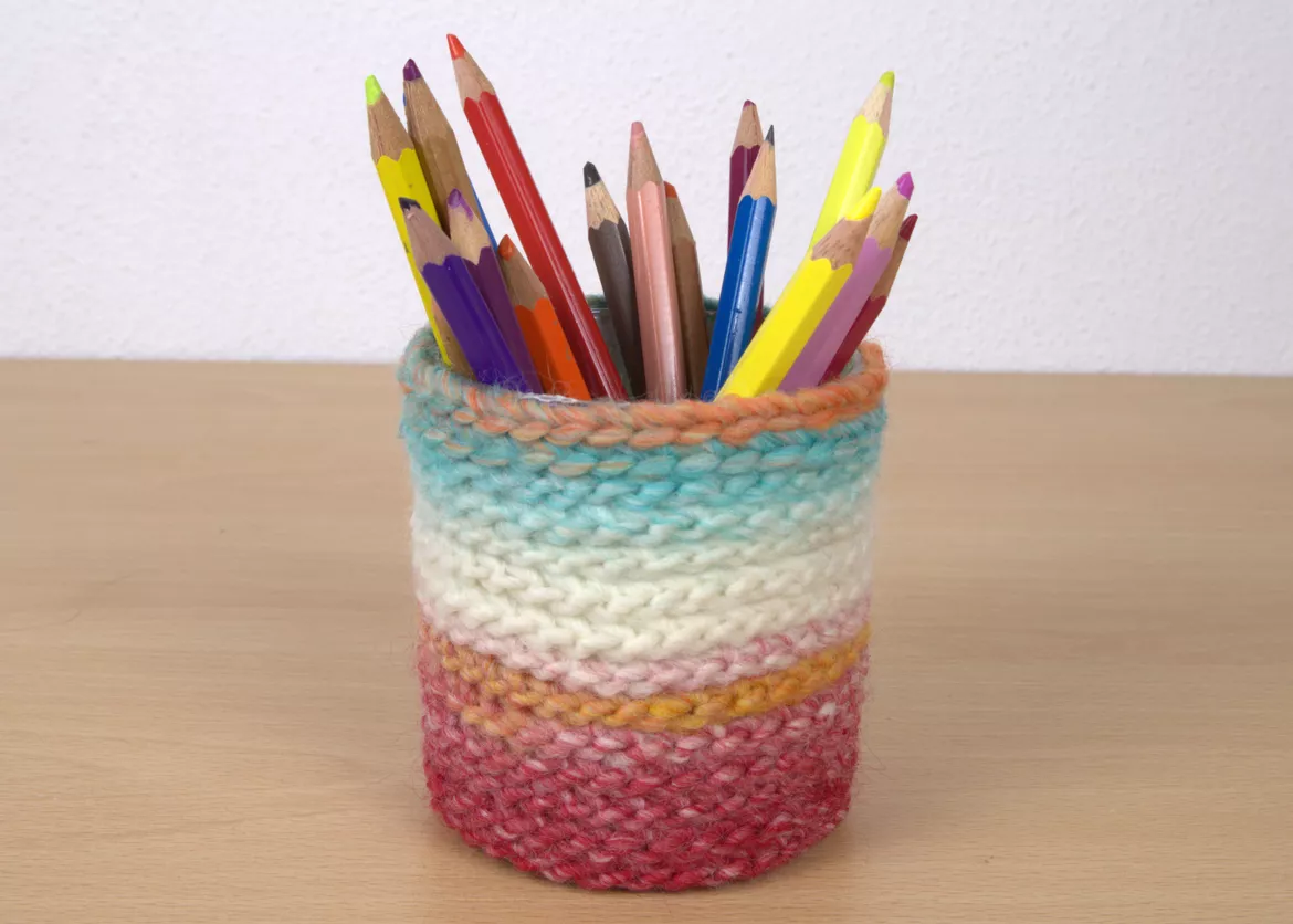 Bild in der Beschreibung des Unterrichtsmaterials 6 Handarbeiten mit Wolle für die Grundschule, Werken, Materialpaket von Pinselpauker #4