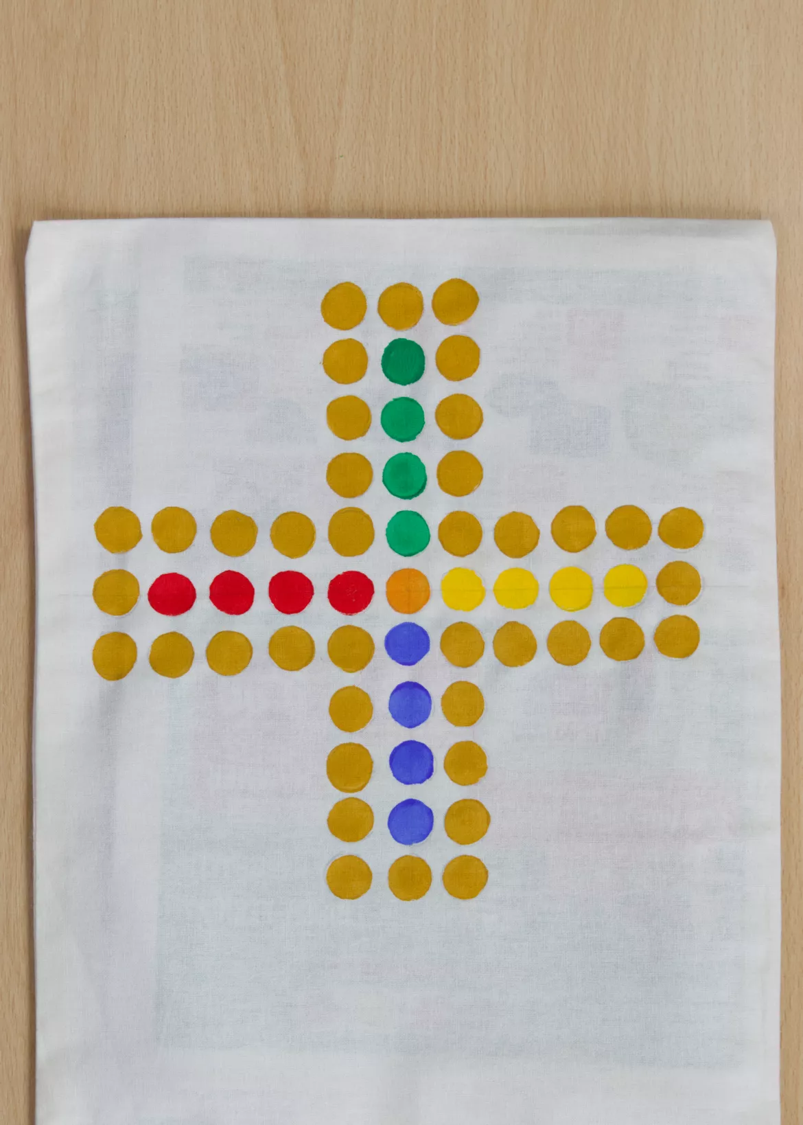 Bild in der Beschreibung des Unterrichtsmaterials Werken Grundschule, Spielsäckchen für den Urlaub drucken von Pinselpauker #1