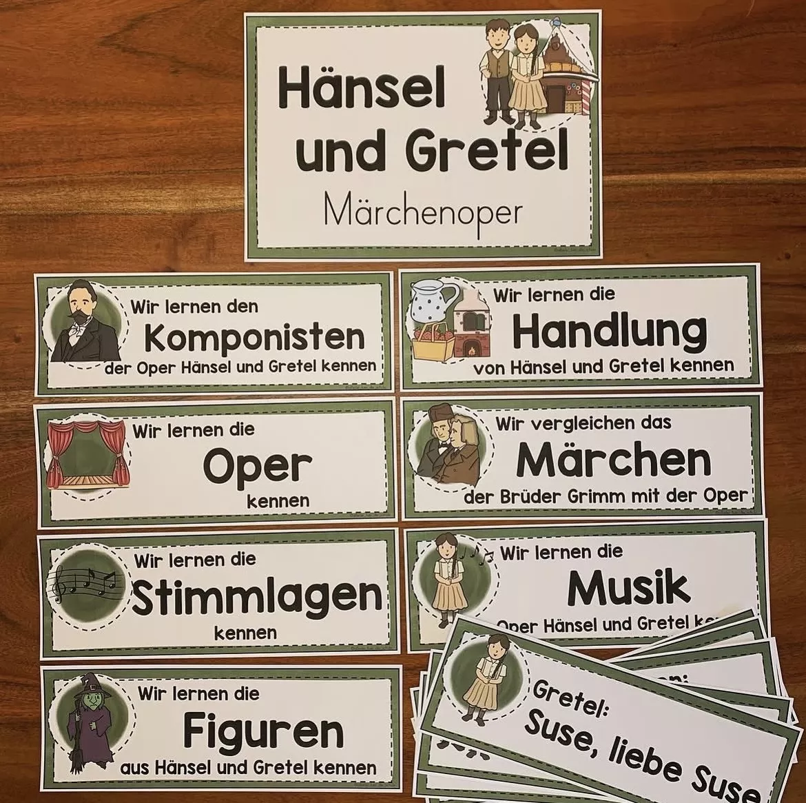 Bild in der Beschreibung des Unterrichtsmaterials Reihentransparenz zur Märchenoper "Hänsel und Gretel" für die Grundschule von allerlei_fuer_die_schule #1