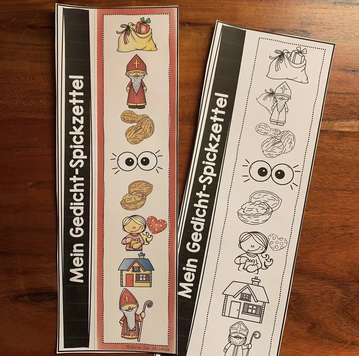 Bild in der Beschreibung des Unterrichtsmaterials Nikolausgedicht "Holler boller Rumpelsack": Einfach auswendig lernen! von allerlei_fuer_die_schule #1