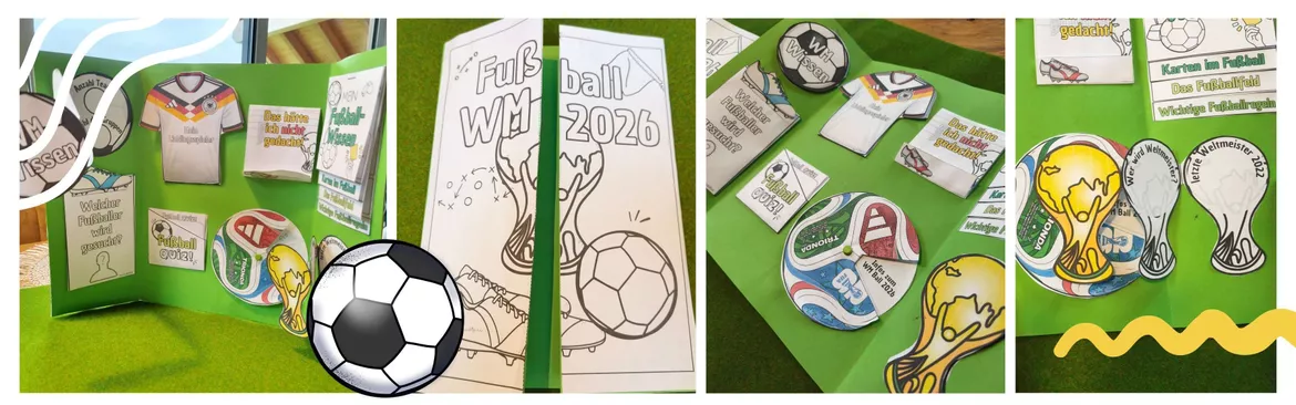 Bild in der Beschreibung des Unterrichtsmaterials WM 2026 Lapbook | Fußball Projekt | Klasse 5–6 | Faltvorlagen | Sachunterricht & Vertretung von ms.doubtfire #2