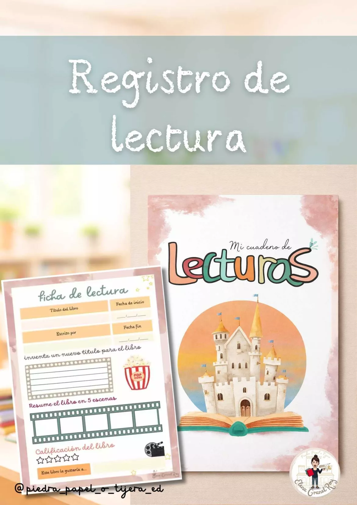 Bild in der Beschreibung des Unterrichtsmaterials PACK: Esenciales de clase von Piedra Papel o Tijera ✂ #2