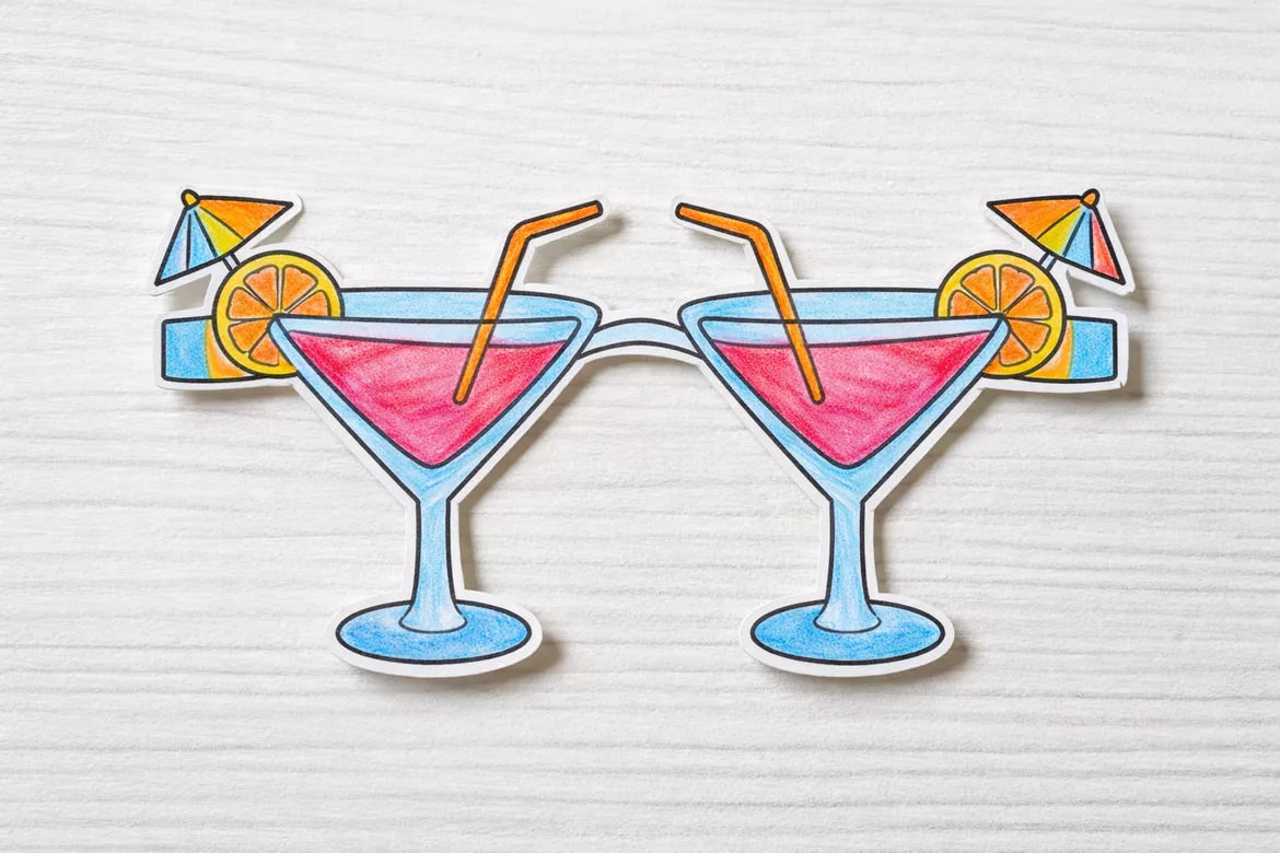 Bild in der Beschreibung des Unterrichtsmaterials 3D Sommer-Selbstporträt mit Sonnenbrillen - Kreatives Kunstmaterial für den Sommer von CarosClass #3