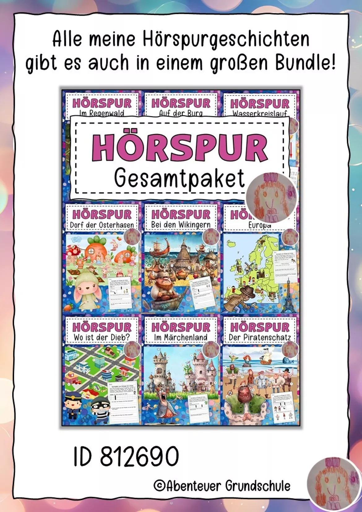 Bild in der Beschreibung des Unterrichtsmaterials Hörspurgeschichte Weihnachten von Abenteuer Grundschule #2