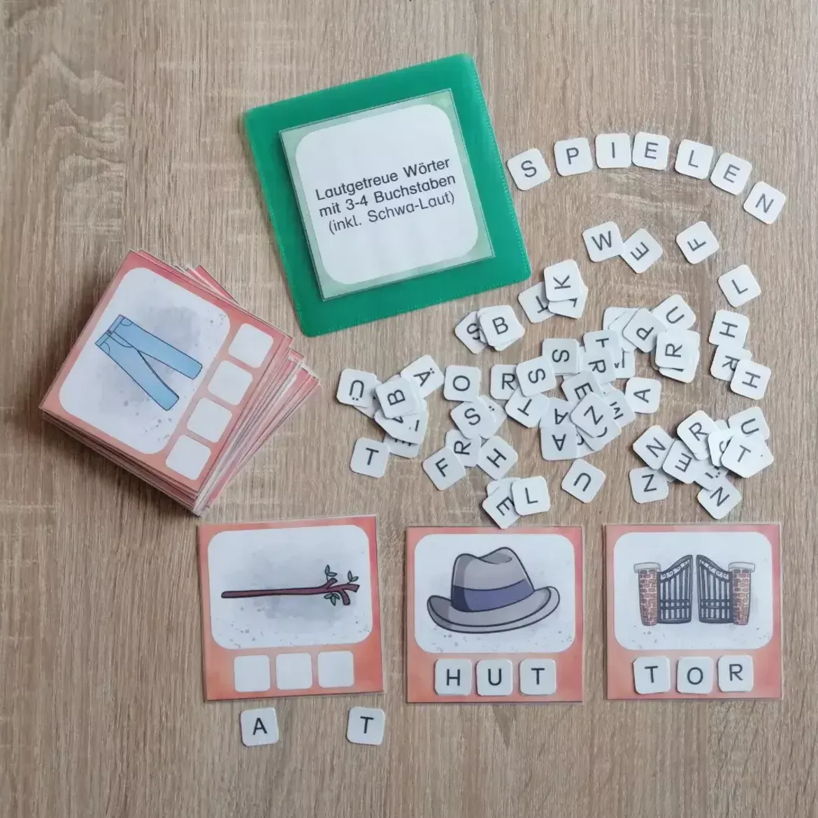 Bild in der Beschreibung des Unterrichtsmaterials Buchstabenzauber - Spiel für den Anfangsunterricht Deutsch von Abenteuer Grundschule #2