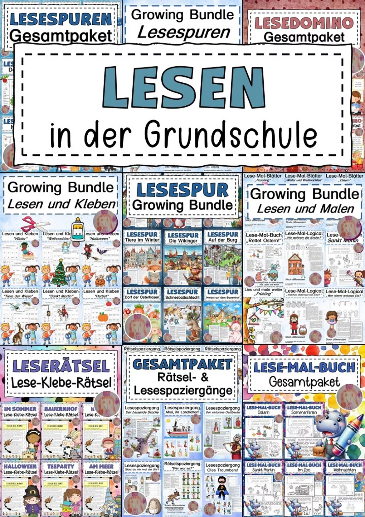 Bild in der Beschreibung des Unterrichtsmaterials Halloween Lesespurgeschichte von Abenteuer Grundschule #4