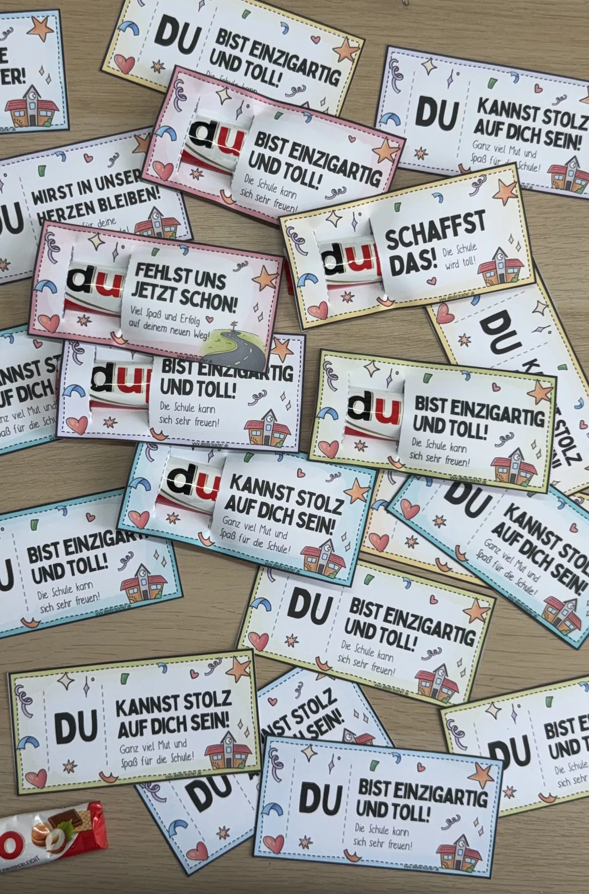 Bild in der Beschreibung des Unterrichtsmaterials Abschiedsgeschenk Kita / Kindergarten Abschiedsgrüße Abschied von Doodleteacher #4