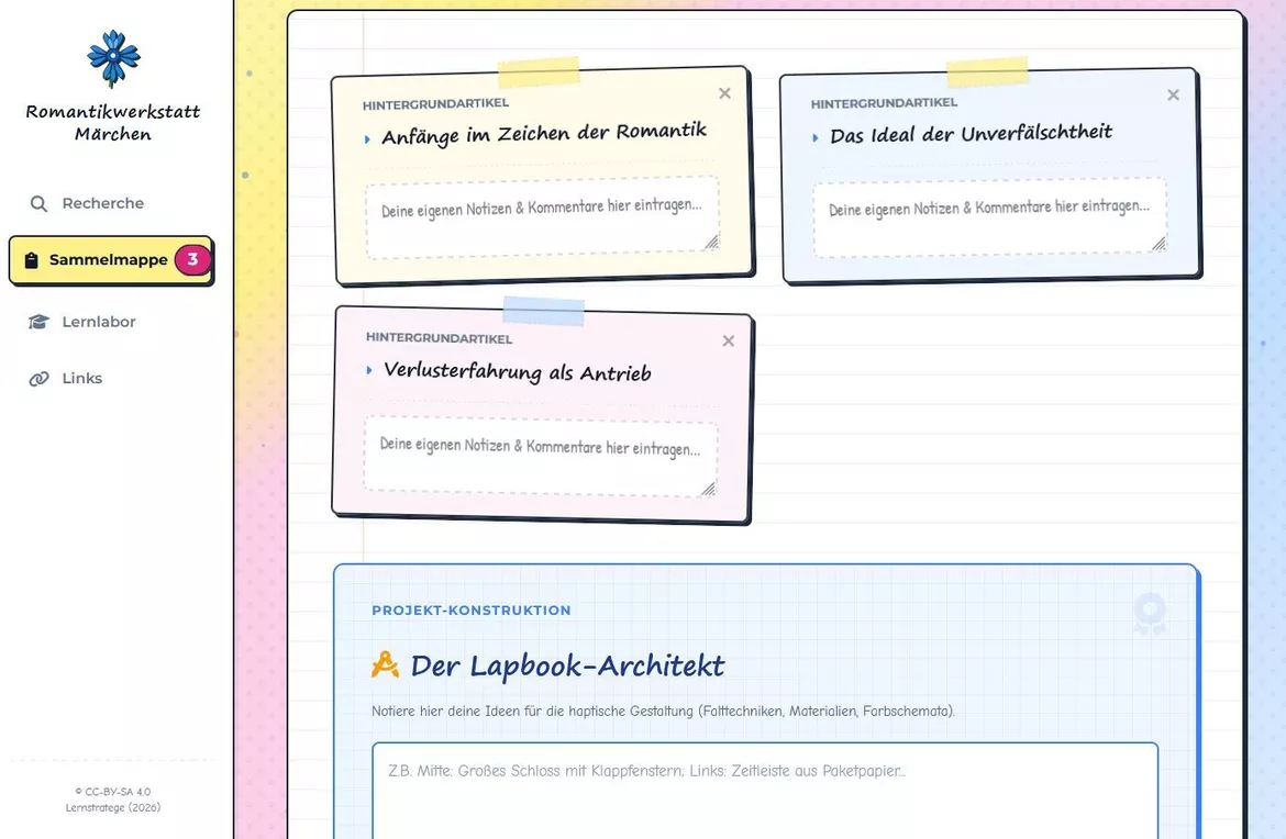 Bild in der Beschreibung des Unterrichtsmaterials Literaturwerkstatt - Märchen der Romantik von Lernstratege #2
