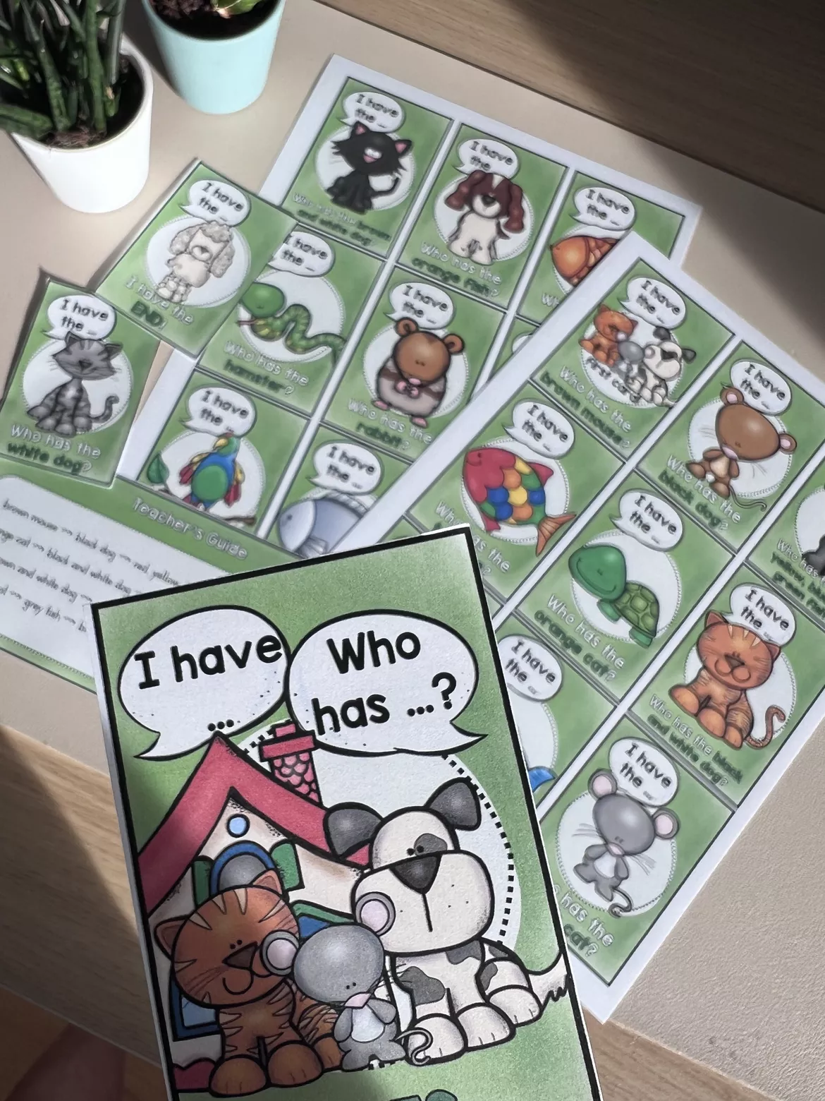 Bild in der Beschreibung des Unterrichtsmaterials Pets Englisch Materialpaket Grundschule (Klasse 3–4) – Materilapaket mit Arbeitsblättern, Spielen & Wortschatztraining Haustiere von allerlei_fuer_die_schule #3