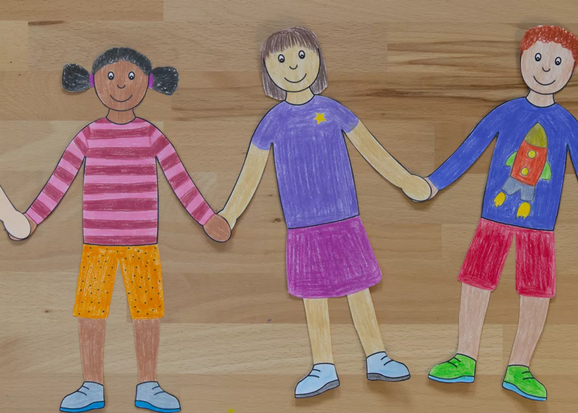 Bild in der Beschreibung des Unterrichtsmaterials Kunst Grundschule, Wir sind eine Gemeinschaft von Pinselpauker #1