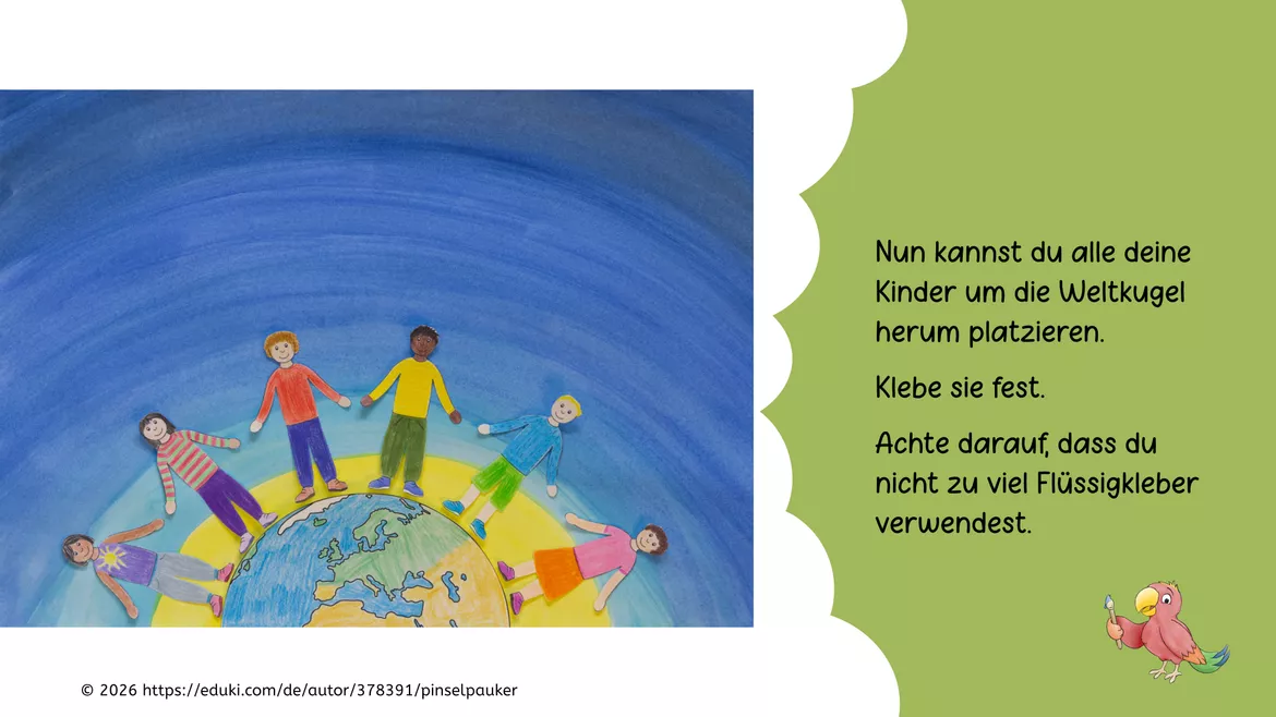 Bild in der Beschreibung des Unterrichtsmaterials Kunst Grundschule, Wir sind eine Gemeinschaft von Pinselpauker #3