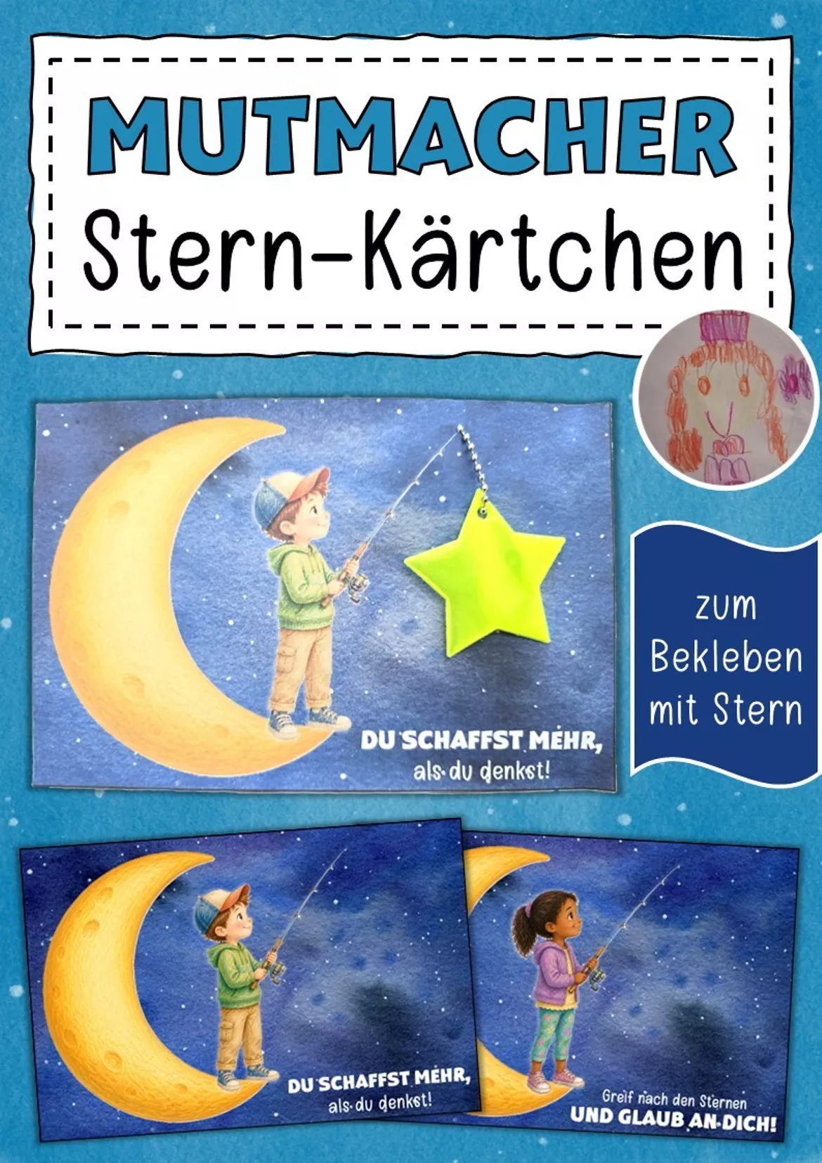 Bild in der Beschreibung des Unterrichtsmaterials Mutmachgeschichte, Hörtext & Reflexionsmaterial für die Grundschule von Abenteuer Grundschule #1